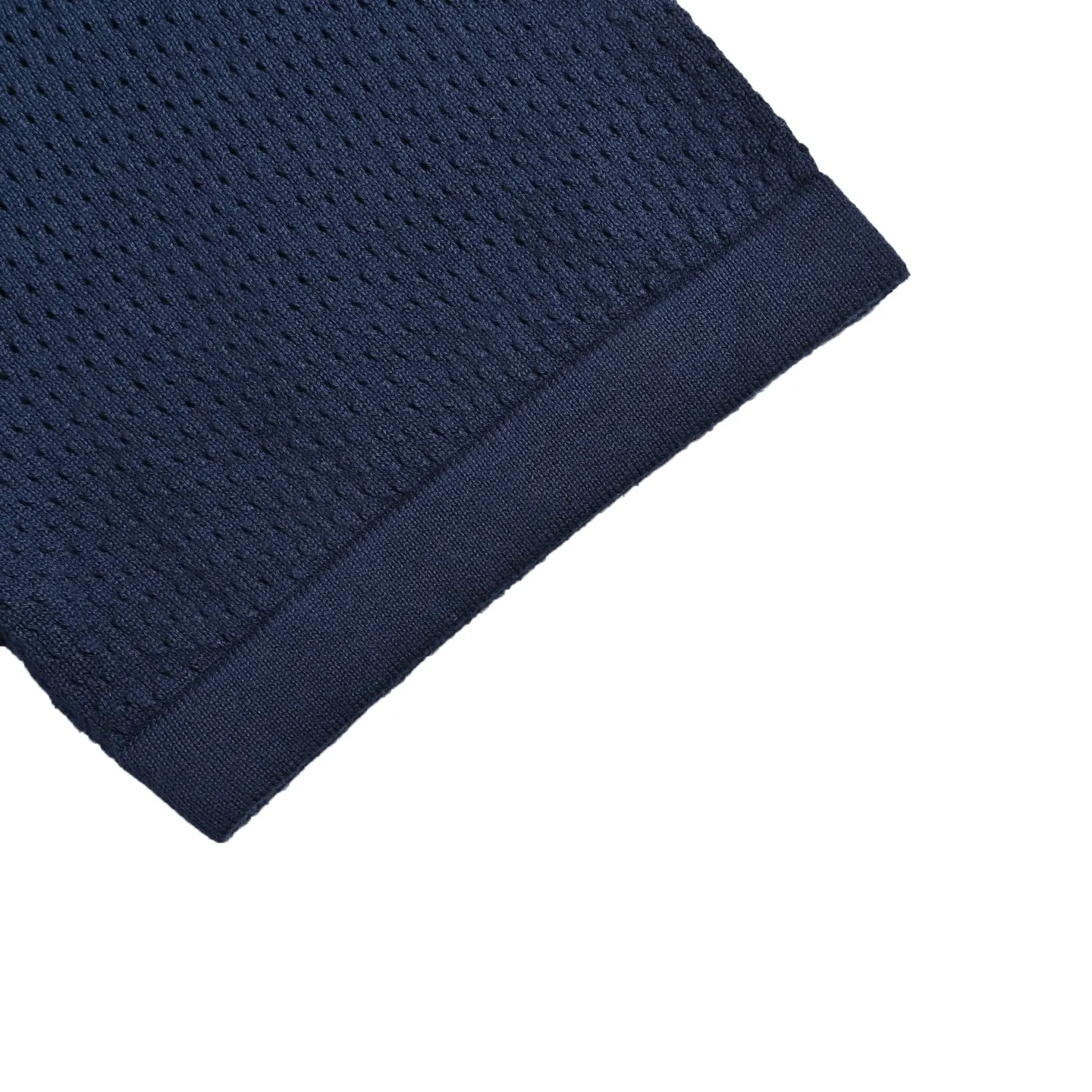 Louis Vuitton/Louis Vuitton 26ss hollow letter jacquard knitted short sleeves